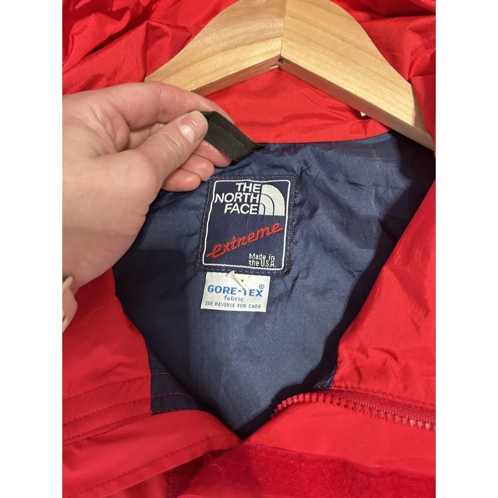 Vintage The North Face Extreme Jacket Mens 2XL Red Gore Tex Ski Shell 80s